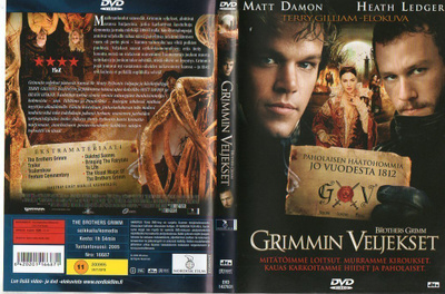 Grimmin Veljekset	(32 453)	k	-FI-	suomik.	DVD		matt damon