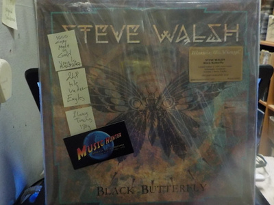 STEVE WALSH - BLACK BUTTERFLY. NEW EU -2018. 2LP