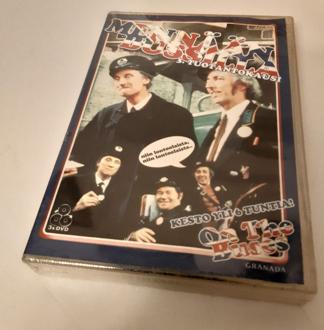 Mennään bussilla 3. tuotantokausi  3DVD boxi