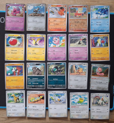 Pokemon kortit 20kpl (#62 Paldea Evolved)