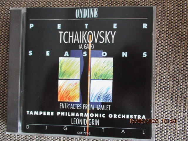 Peter  Tchaikovsky SEASONS / FOUR ENTR'ACTES FROM HAMLET