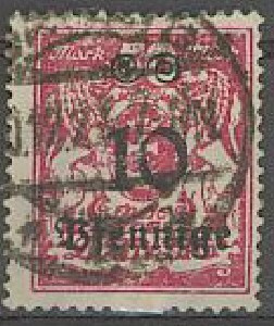 Danzig Mi 182 I o