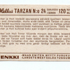 Purkkakuva Hellas TARZAN n:o 24 Purukumikuva - pikkukuva 2