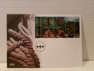FDC- ensipäiväkuori - Suomenlahti- Hylkyjen aarteita - 2004