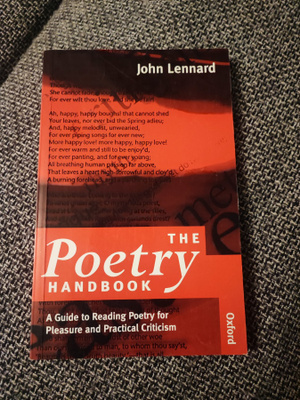 The Poetry Handbook John Lennard