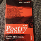 The Poetry Handbook John Lennard - pikkukuva 1