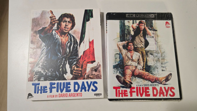 The five days .4k uhd & blu-ray.slipcover