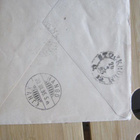 Kirje Hesasta 1895 Ruotsiin Hanko/Tukholma leimoin - pikkukuva 3