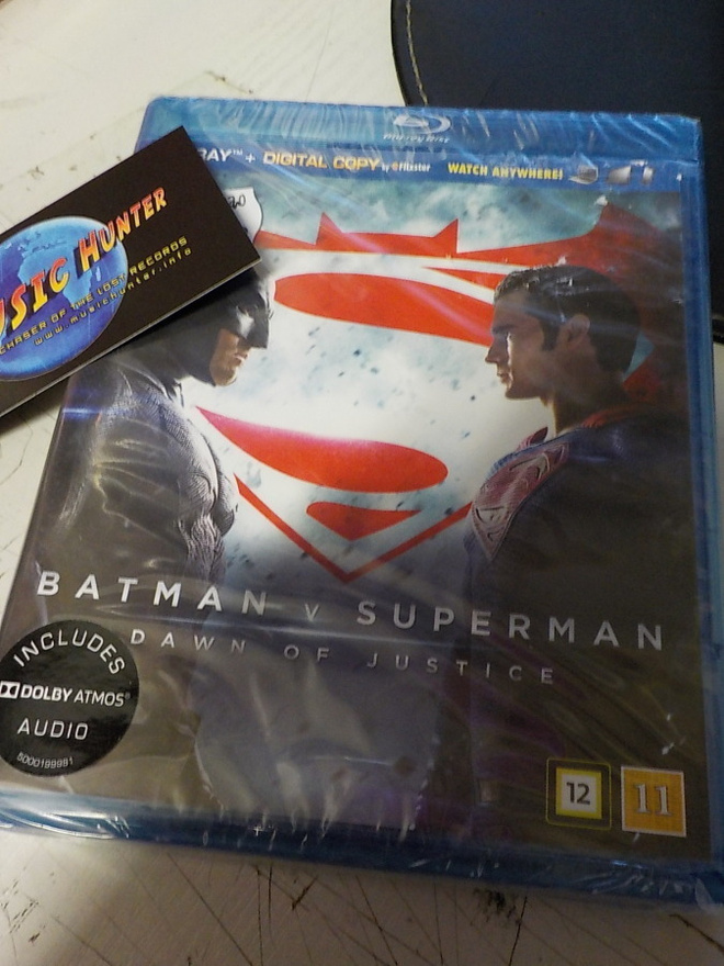 BATMAN V SUPERMAN - DAWN OF JUSTICE UUSI BLU-RAY (W)