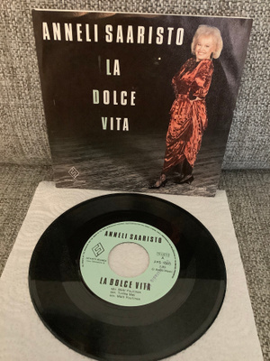 ANNALI SAARISTO:LA DOLCE VITA    7" PS.  (SINGLE)