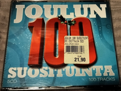 JOULUN 100 SUOSITUINTA-5CD, v.2009 SONY MUSIC
