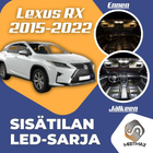 Lexus RX (AL20) Sisätilan LED-sarja 9-osainen - pikkukuva 1