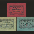 Saksa Notgeld 10, 25, 50 Pfennig, Berneck 1917 - pikkukuva 1