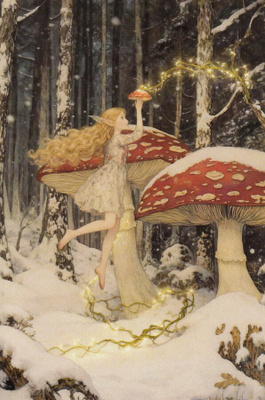 Metsäkeiju ja taikavaloa