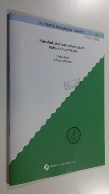 Kanalintukannat vahvistuivat Pohjois-Suomessa : Riistantu...