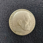 Natsikolikko 2 reichsmark v. 1939 A, hopeaa - pikkukuva 2