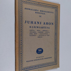 Juhani Aho : Juhani Ahon eläinlastuja - pikkukuva 1