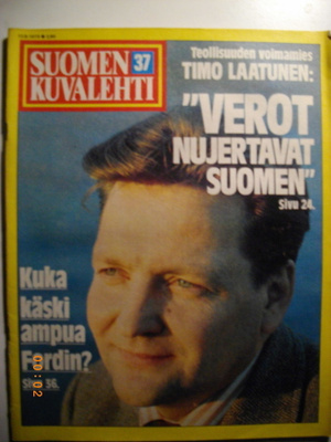 Suomen Kuvalehti Nro 37/1975 (9.4)