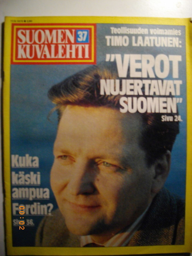 Suomen Kuvalehti Nro 37/1975 (9.4)