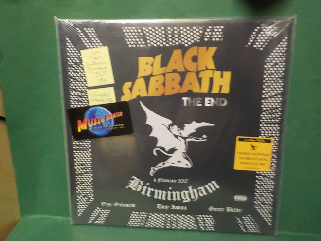 BLACK SABBATH - THE END... UUSI SS 180G 3LP