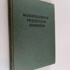 Bertil Sjöström : Muodollisesta prosessinjohdosta alioike... - pikkukuva 1