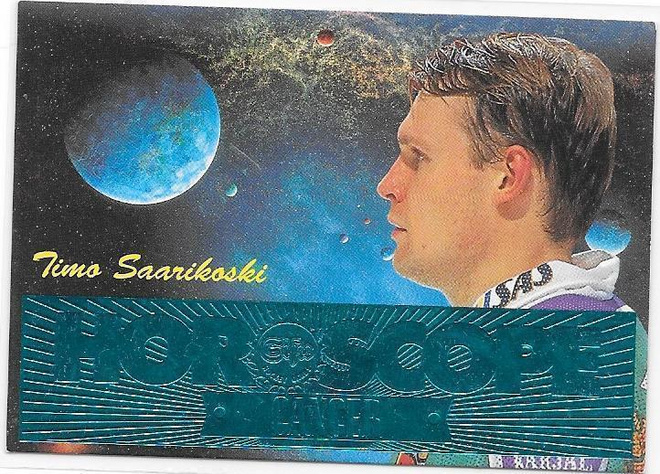 1994-95 SISU Horoscopes #7of20 Timo Saarikoski Jokerit
