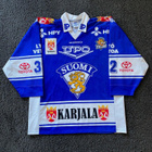 Kimmo Rintanen Suomi Game Worn Pelipaita - pikkukuva 1