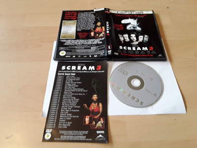 Scream 3 - CA Region 1 DVD (Alliance Atlantis,Dimension Col)