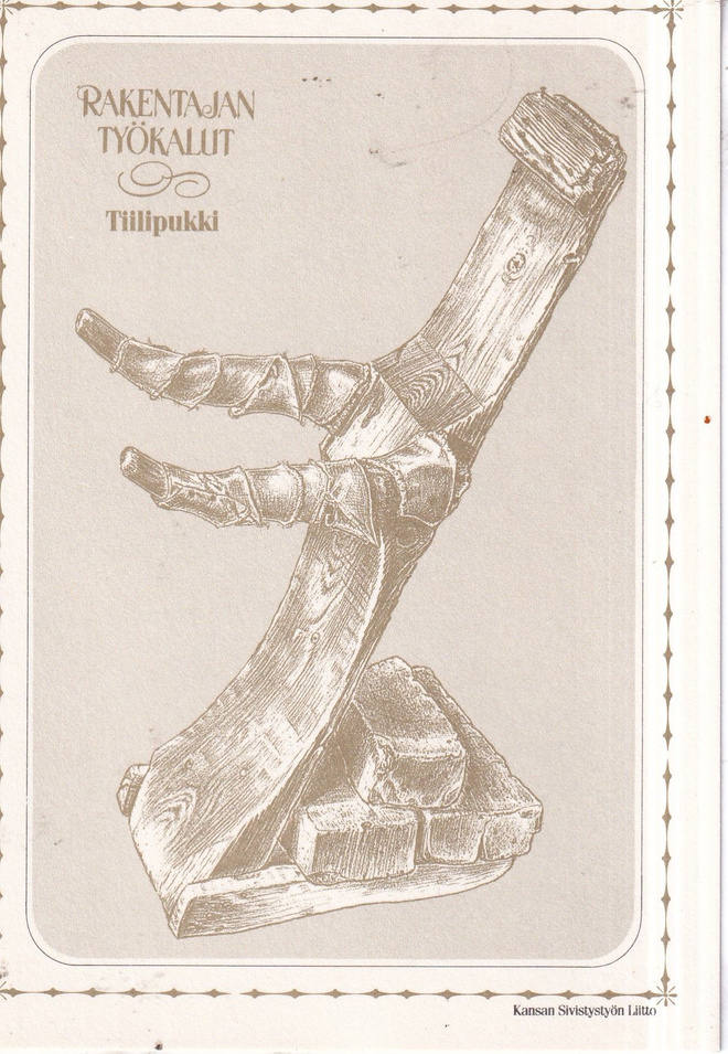 Tiilipukki . Rakentajan työkalut, e311