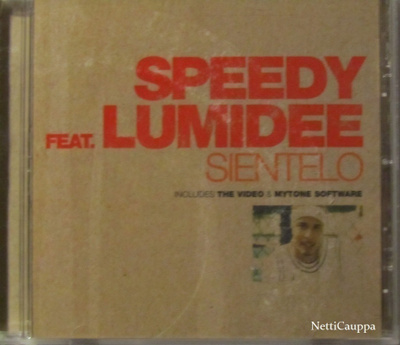 Speedy Feat. Lumidee • Sientelo CD Maxi-Single