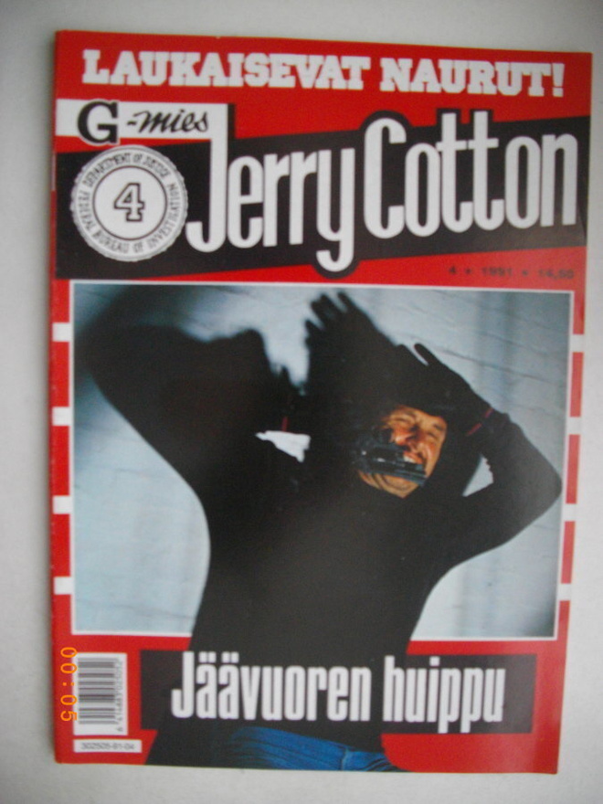 Jerry Cotton 4/1991: Jäävuoren huippu (21.5)