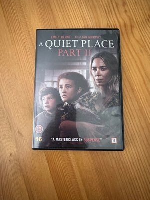 A QUIET PLACE PART II DVD