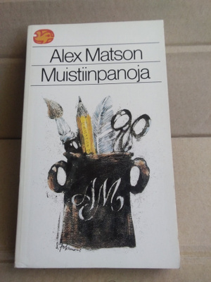 Alex Matson: Muistiinpanoja -pokkari-
