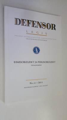 Defensor legis n:o 4/2011