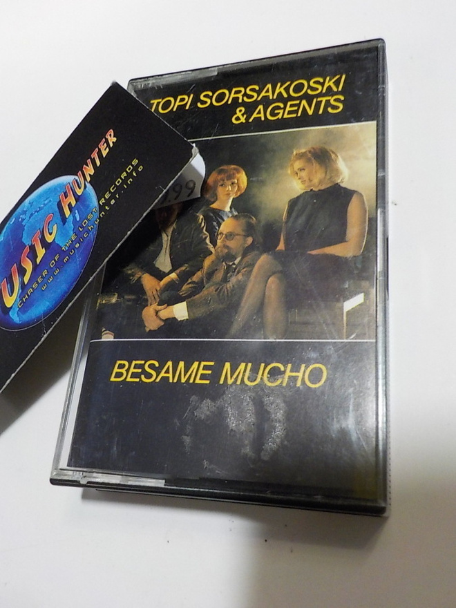 TOPI SORSAKOSKI & AGENTS - BESAME MUCHO C-KASETTI
