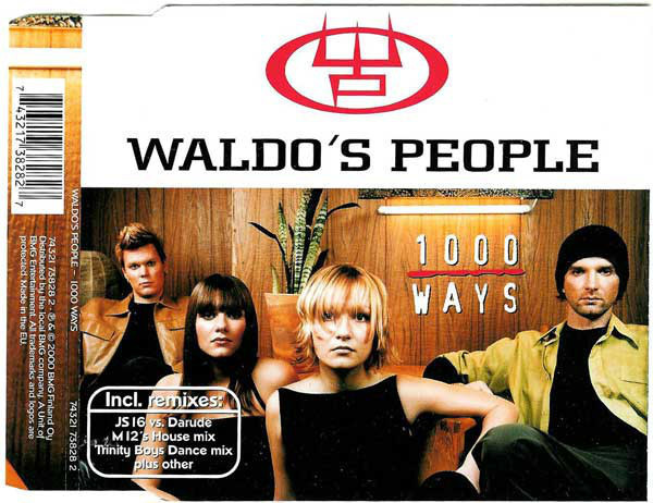 Waldo's People - 1000 Ways (CD) NEAR MINT!! Maxi-single