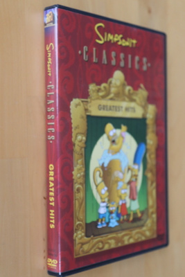 DVD Simpsonit Classics Greatest Hits