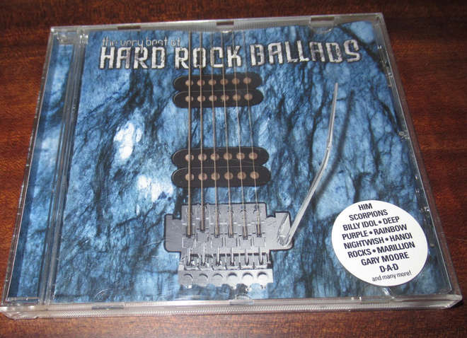 Hard rock ballads, the very best of cd