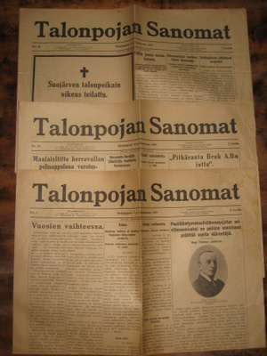 Sanomalehti  Talonpojan Sanomat