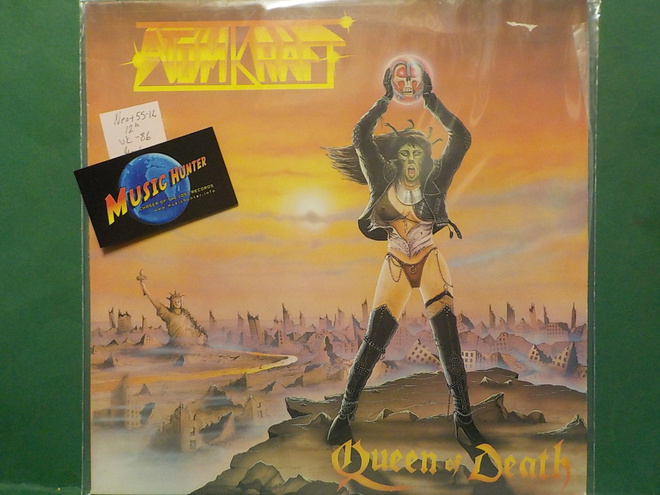 ATOM KRAFT - QUEEN OF DEATH - UK 1986 M-/EX+ 12" LP