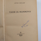 Upton Sinclair : Taide ja mammona - pikkukuva 3