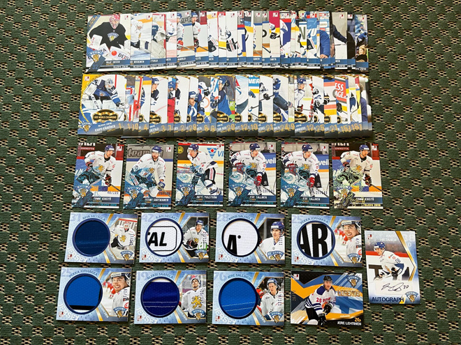 2016 Sereal Leijonat korttipaketti (sis. jersey, auto, ym)