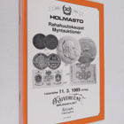 Holmasto rahahuutokaupat lauantaina 11.3.1989 - pikkukuva 1