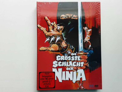 Shaolin vs Ninja (Limited,mediabook) blu-ray+dvd