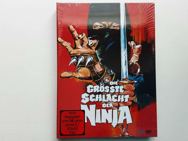 Shaolin vs Ninja (Limited,mediabook) blu-ray+dvd