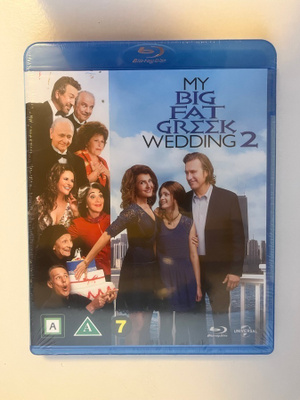 My Big Fat Greek Wedding 2 (Blu-ray) John Corbett (2015 UUSI