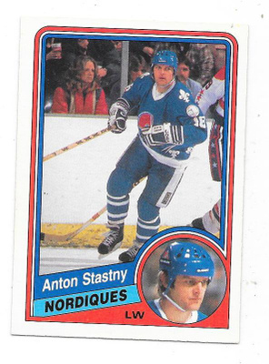 1984-85 OPC #291 Anton Stastny , Quebec Nordiques