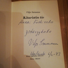 VILJO IMMONEN : Kitaristin tie + NIMIKIRJ. - pikkukuva 2