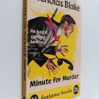 Nicholas Blake ym. : Minute for Murder - pikkukuva 1