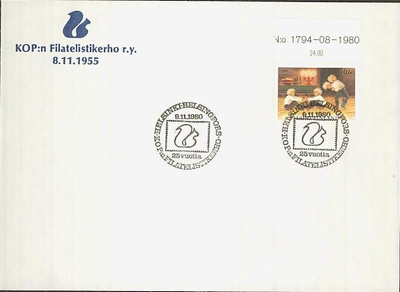 KOP:n FILATELISTIKERHO 25 vuotta